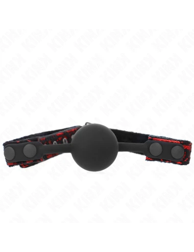 KINK - BOULE SILICONE SCANDALE 4 CM GAG MODÈLE 1 65 x 2 CM