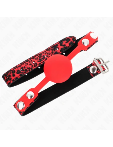 KINK - BOULE EN SILICONE 4 CM GAG MODÈLE 2 60 x 2 CM