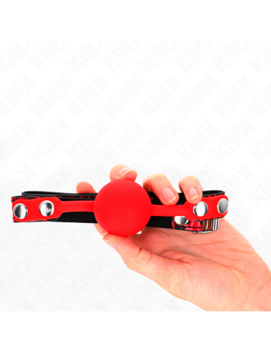 KINK - BOULE EN SILICONE 4 CM GAG MODÈLE 2 60 x 2 CM