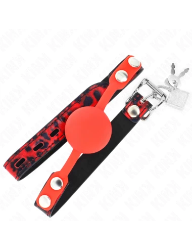 KINK - MODÈLE 2 BILLE EN SILICONE 4 CM BAG AVEC SERRURE 60 x 2 CM