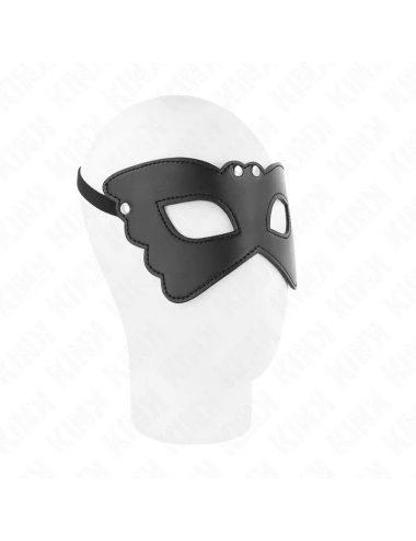 KINK - MASQUE EN CUIRETTE FORME PAPILLON 20 x 9 CM