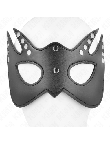 KINK - MASQUE DE CHAUVE-SOURIS AVEC RIVETS 23 x 15 CM