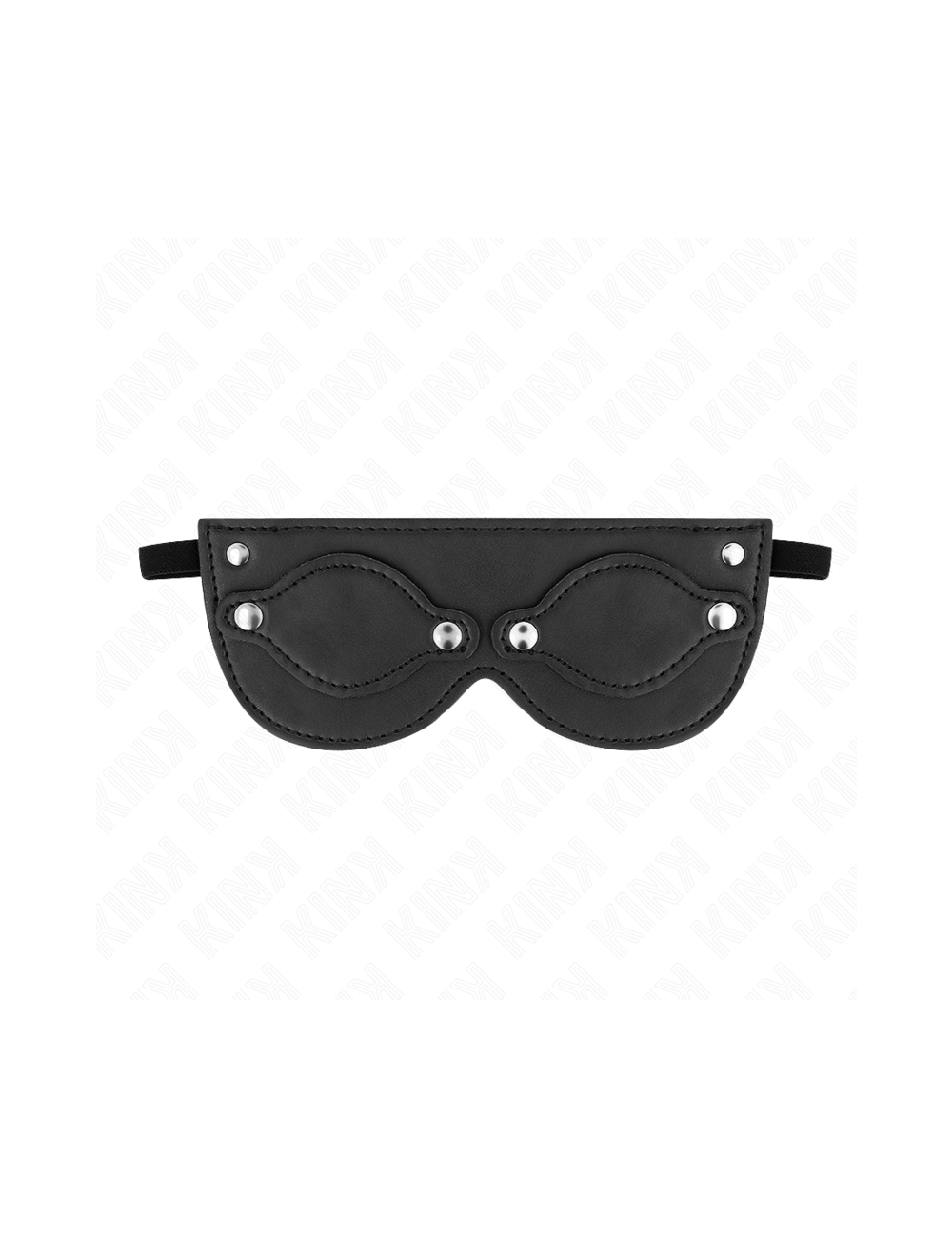 KINK - MASQUE EN CUIRETTE AVEC CACHE-YEUX DÉTACHABLES 22 x 9 CM