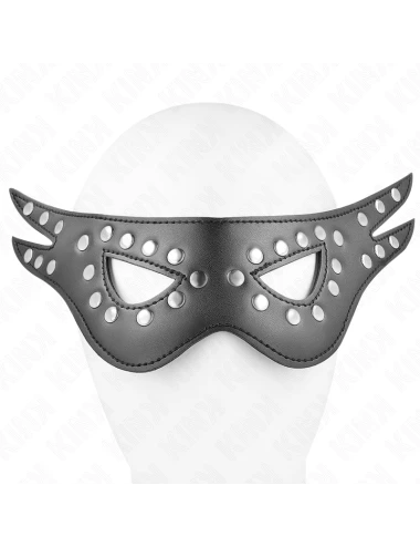 KINK - MASQUE SEXY EN CUIRETTE MODÈLE 1 27 x 13 CM