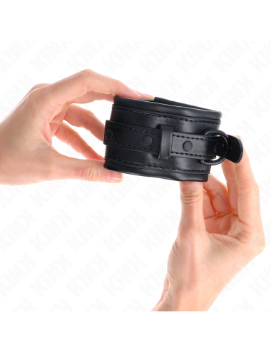 KINK - APPUI-POIGNETS NOIR AJUSTABLE 20-30 CM X 6 CM