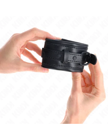 KINK - APPUI-POIGNETS NOIR AJUSTABLE 20-30 CM X 6 CM