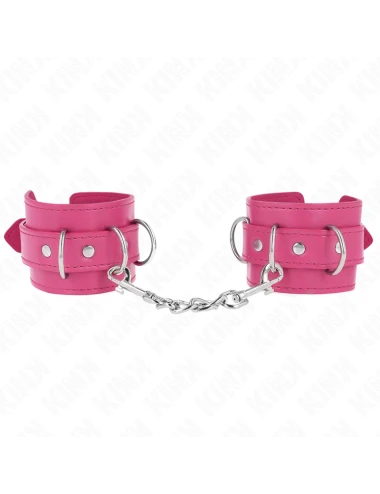 KINK - 3 APPAREILS-POIGNETS AJUSTABLES ROSE 17