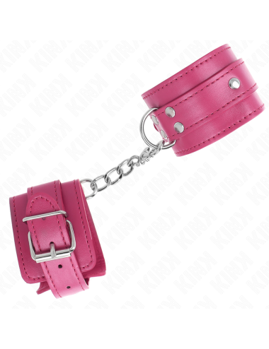 KINK - 3 APPAREILS-POIGNETS AJUSTABLES ROSE 17