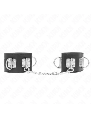 KINK - APPUI-POIGNETS MULTIPOSITIONS AVEC FERMETURE PAR CADENAS NOIR AJUSTABLE 16-23 CM X 5