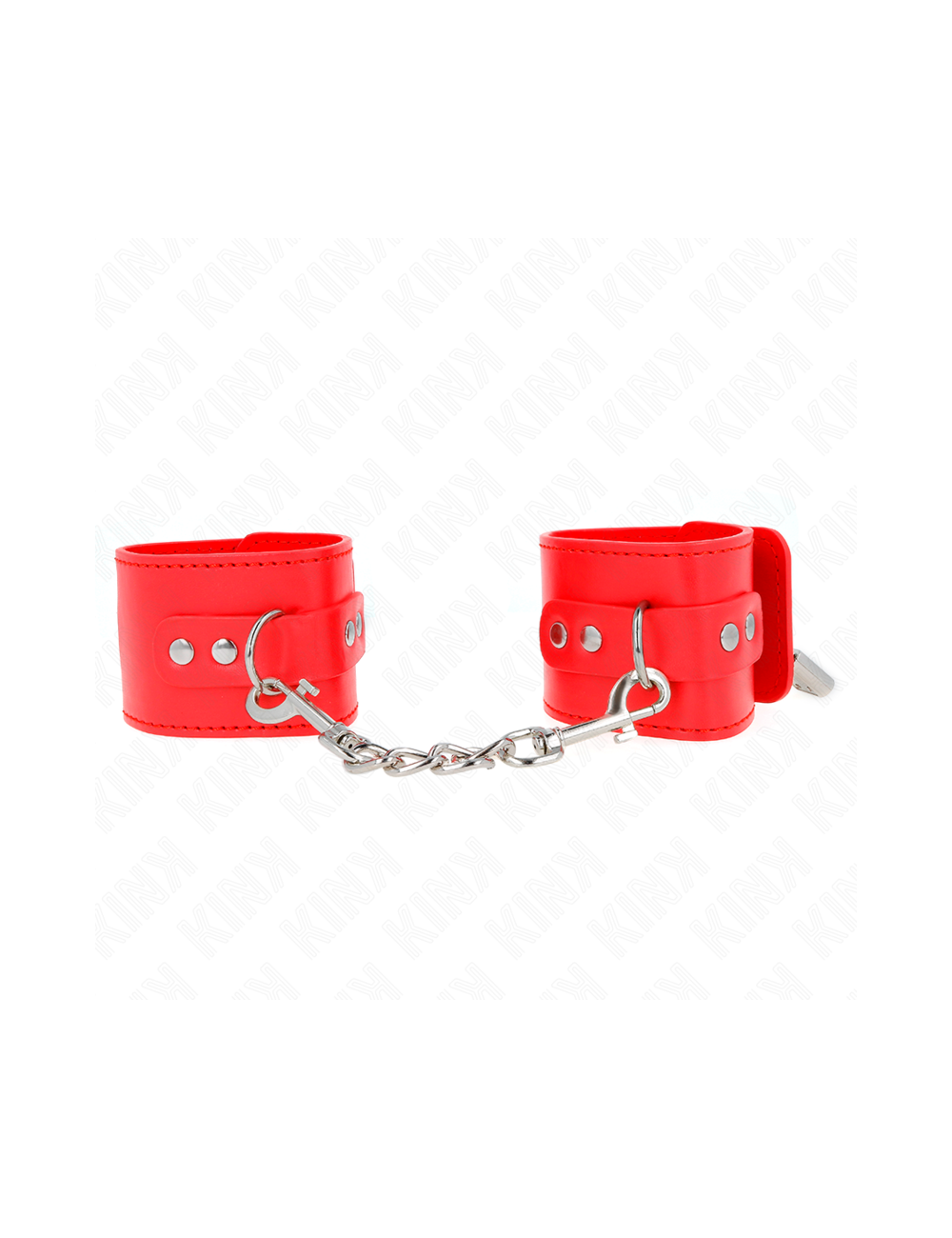 KINK - APPUI-POIGNETS AVEC FERMETURE PAR CADENAS ROUGE AJUSTABLE 16-23 CM X 5