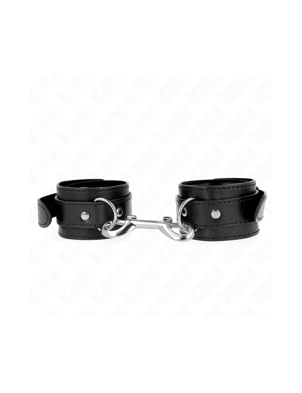 KINK - APPAREILS-POIGNETS - RANGÉE DE RIVETS SIMPLE NOIR AJUSTABLE 17-28 CM X 5 CM
