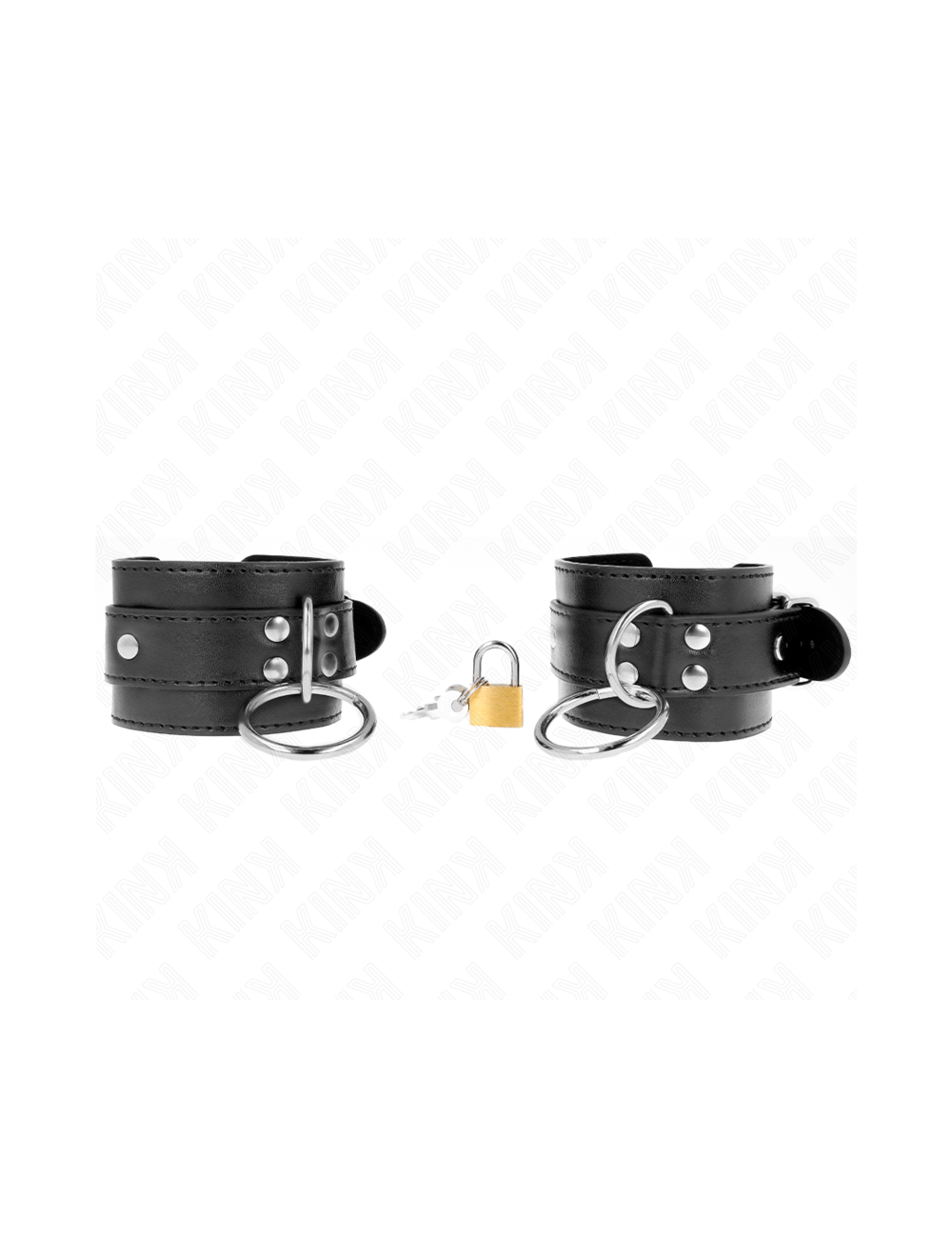 KINK - APPAREILS-POIGNETS VERROUILLÉS PAR JOINT TORIQUE NOIR RÉGLABLE 20-28 CM X 5