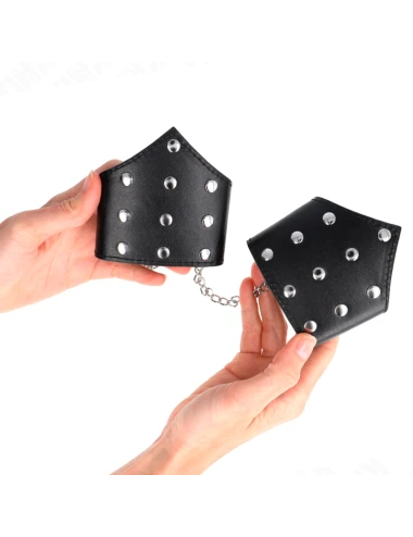 KINK - BRACELETS STYLE POINT NOIR AVEC CHAÎNE RÉGLABLE 17-23 CM X 8