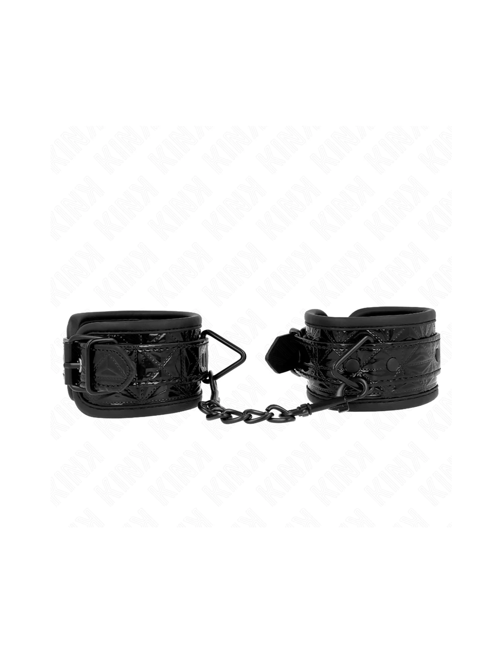 KINK - APPUI-POIGNETS MOTIF DIAMANT NOIR AJUSTABLE 17-26 CM X 5