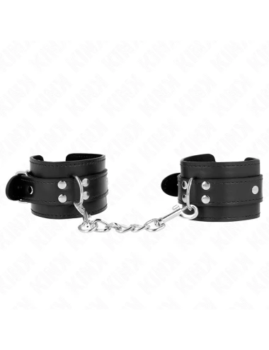 KINK - APPUI-POIGNET SIMPLE NOIR AJUSTABLE 20-23 CM X 5