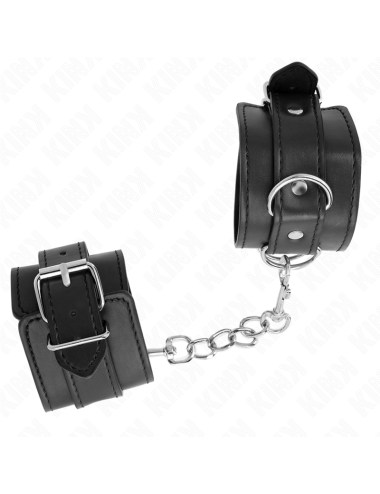 KINK - APPUI-POIGNET SIMPLE NOIR AJUSTABLE 20-23 CM X 5