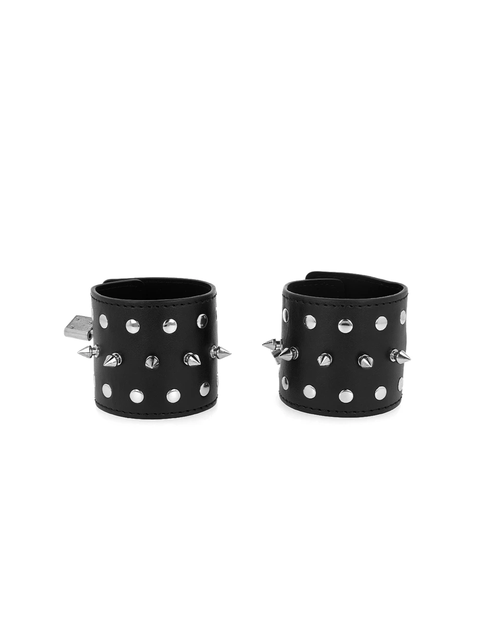 KINK - APPAREILS-POIGNETS PUNK AVEC POINTES 25 X 6 CM