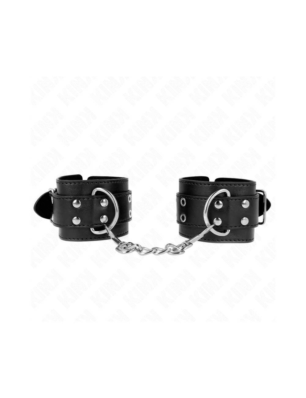 KINK - APPUI-POIGNETS DOUBLE BOUCLE NOIR AJUSTABLE 19-26 CM