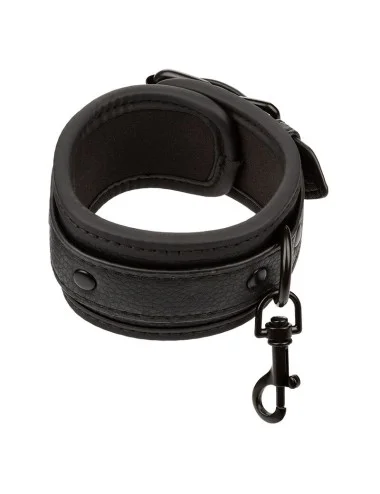 CALEXOTICS - NOCTURNAL CHEVILLES RÉGLABLES EN CUIR NOIR