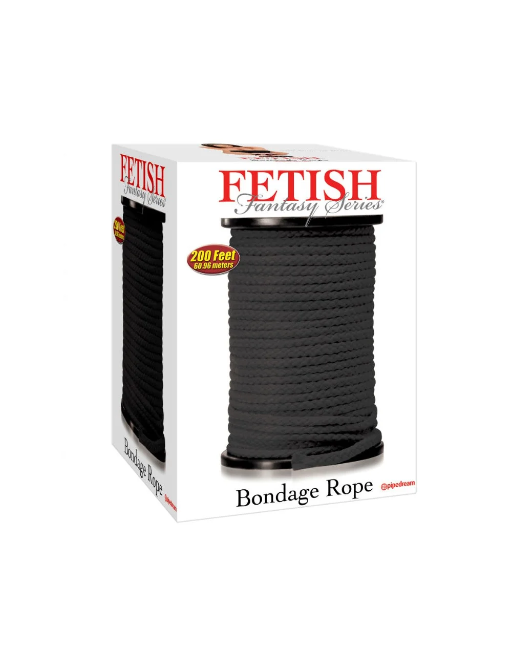 FETISH FANTASY SERIES - CORDE DE BONDAGE NOIRE 60 FETISH FANTASY SERIES - CORDE DE BONDAGE NOIRE 60