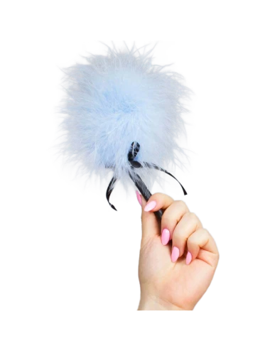 SECRETPLAY - DUSTER MARABOU BLEU CLAIR