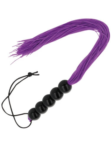 DARKNESS - FOUET DE BONDAGE LILAS