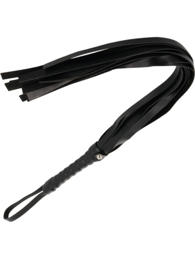 DARKNESS - FOUET DE BONDAGE NOIR 45 CM