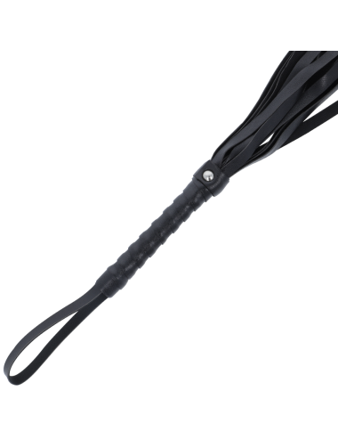 DARKNESS - FOUET DE BONDAGE NOIR 45 CM