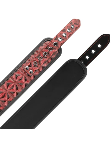 BEGME - COLLIER ÉDITION ROUGE AVEC PINCES  TÉLÉMON AVEC DOUBLURE EN NÉOPRÈNE