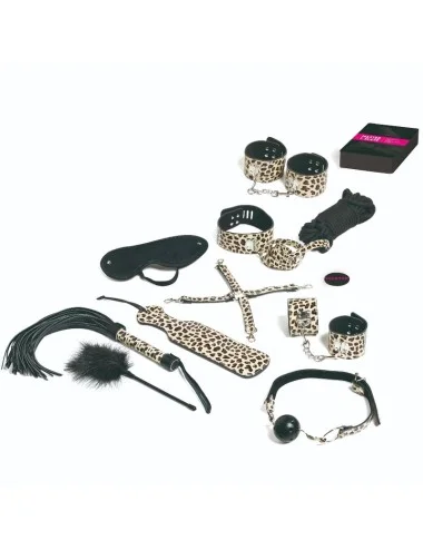 TEASE & PLEASE - SET 13 ACCESSOIRES DE BONDAGE