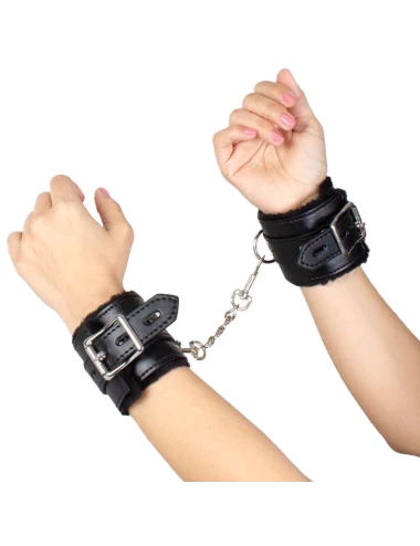 SECRETPLAY - MENOTTES DE BONDAGE NOIRES COLLECTION BDSM