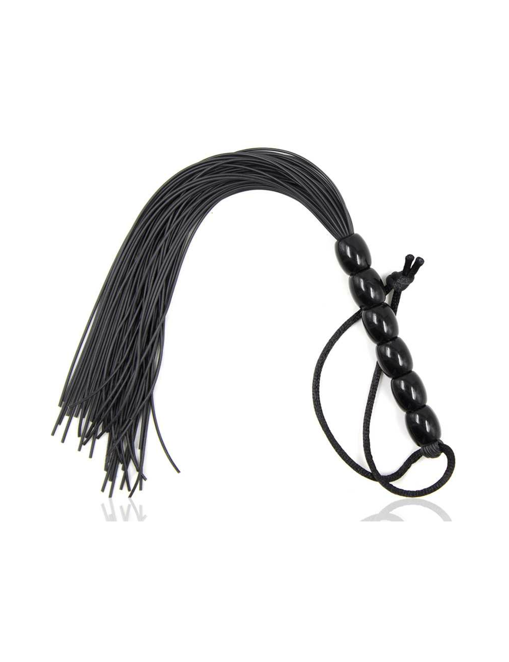 OHMAMA FETISH MANCHE EN SILICONE CÔTELÉ FLOGGER 22 CM