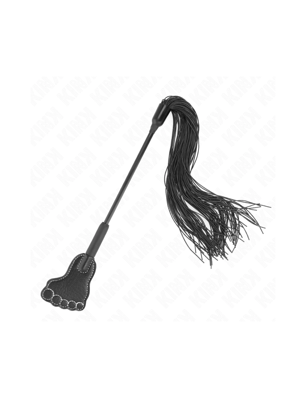 KINK - PAGAIE EN FORME DE PIED AVEC FOUET À GLAND 31 CM KINK - PAGAIE EN FORME DE PIED AVEC FOUET À GLAND 31 CM