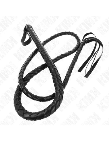 KINK - FOUET LONG SERPENT NOIR 210 CM
