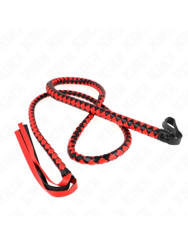 KINK - FOUET LONG SERPENT ROUGE 210 CM