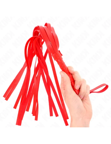 KINK - FOUET SIMPLE ROUGE 45 CM