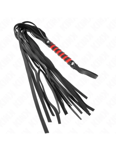 KINK - FOUET LONG RAYÉ 70 CM