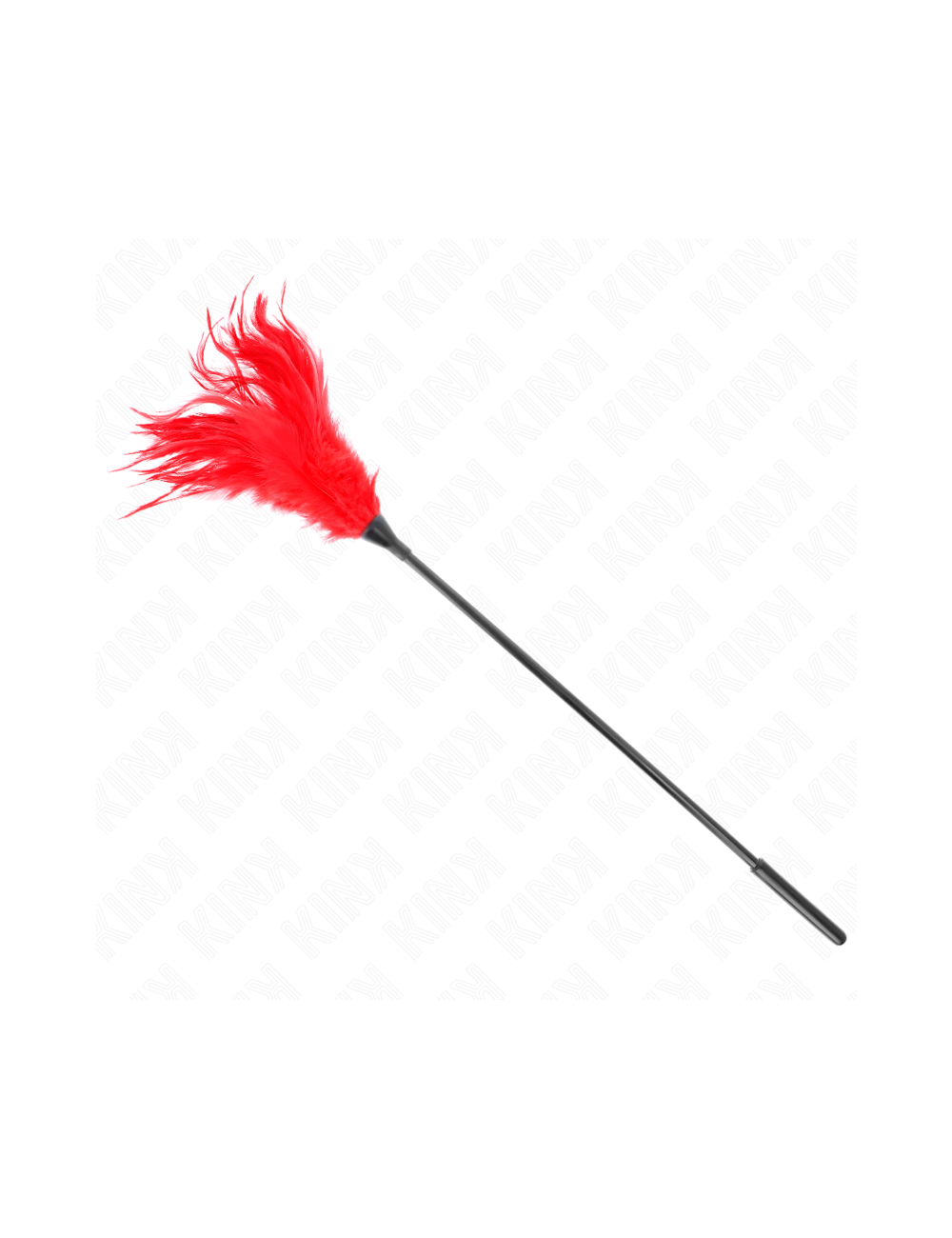 KINK - PLUSIEURS PLUMES DE CHATOUILLES ROUGES 45 CM