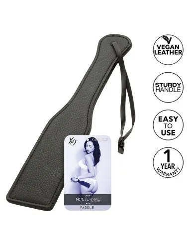 CALEXOTICS - NOCTURNAL PADDLE EN CUIR NOIR