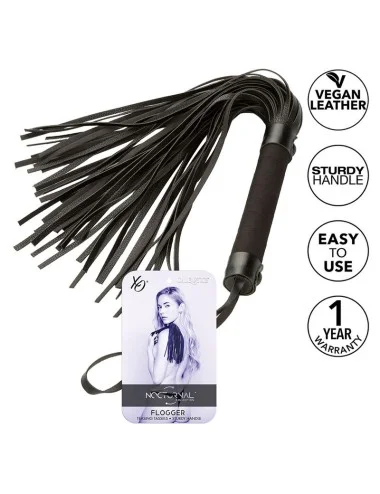 CALEXOTICS - NOCTURNAL FLOGGER CUIR NOIR