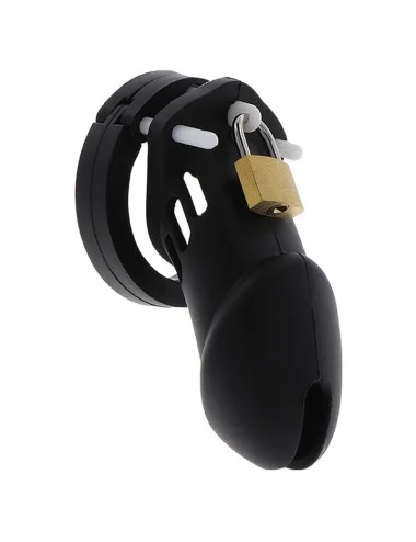 HIDDEN DESIRE - EXTREME CAGE DE CHASTETÉ SILICONE TAILLE L NOIR