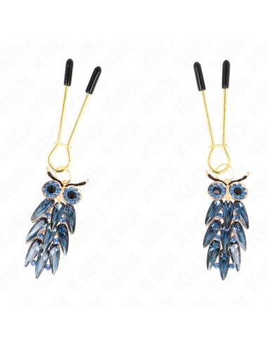 KINK - PINCES À TÉLÉTON PENDENTIF CHOUETTE 6 CM