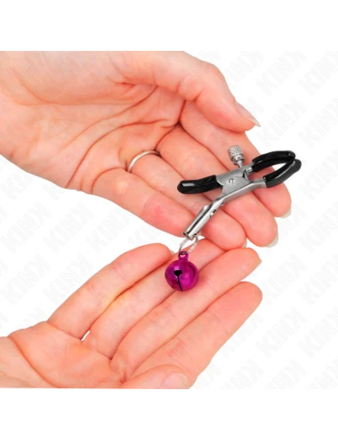 KINK - PINCE À METON SIMPLE CLOCHE VIOLET 6 CM