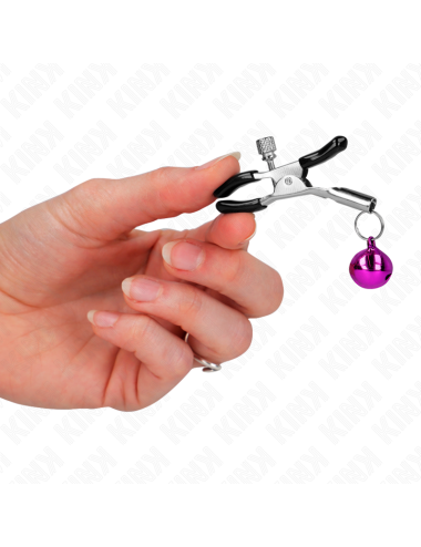 KINK - PINCE À METON SIMPLE CLOCHE VIOLET 6 CM
