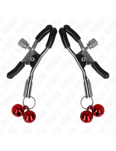 KINK - PINCE À METON DOUBLE CLOCHE ROUGE 6 CM