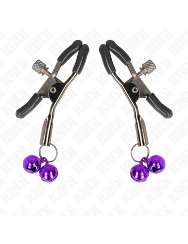 KINK - PINCE À METON DOUBLE CLOCHE VIOLET 6 CM