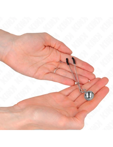 KINK - PINCES À TÉLÉPHONE MINCE CLOCHE ARGENT 7 CM