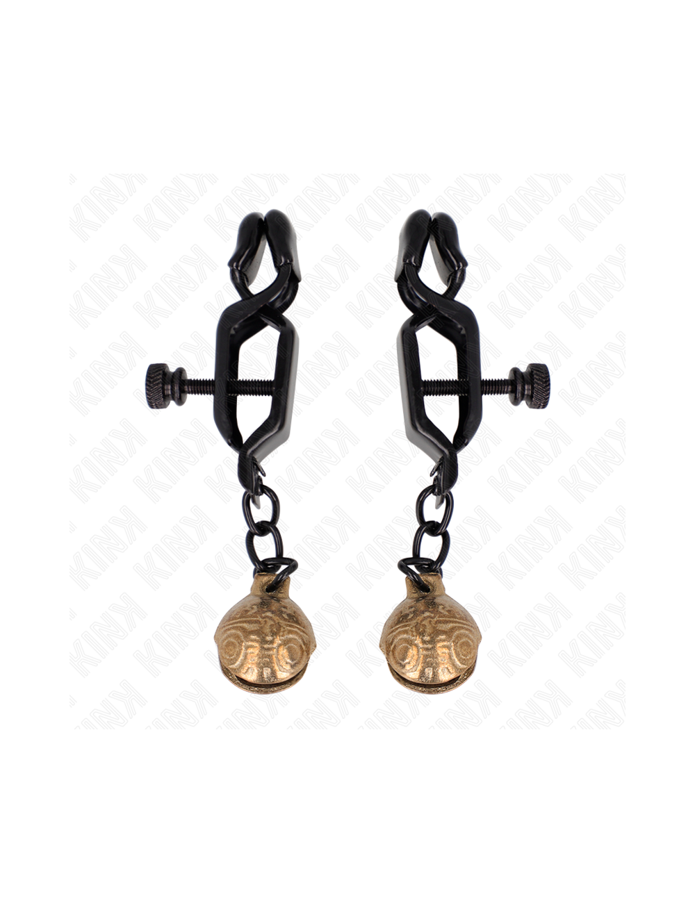 KINK - PINCES À METELONS STYLE CLOCHE NOIR 7 CM