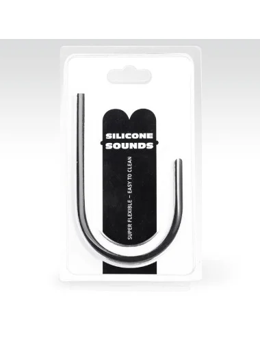 ALL BLACK - SONDE URÉTRALE SILICONE 6MM