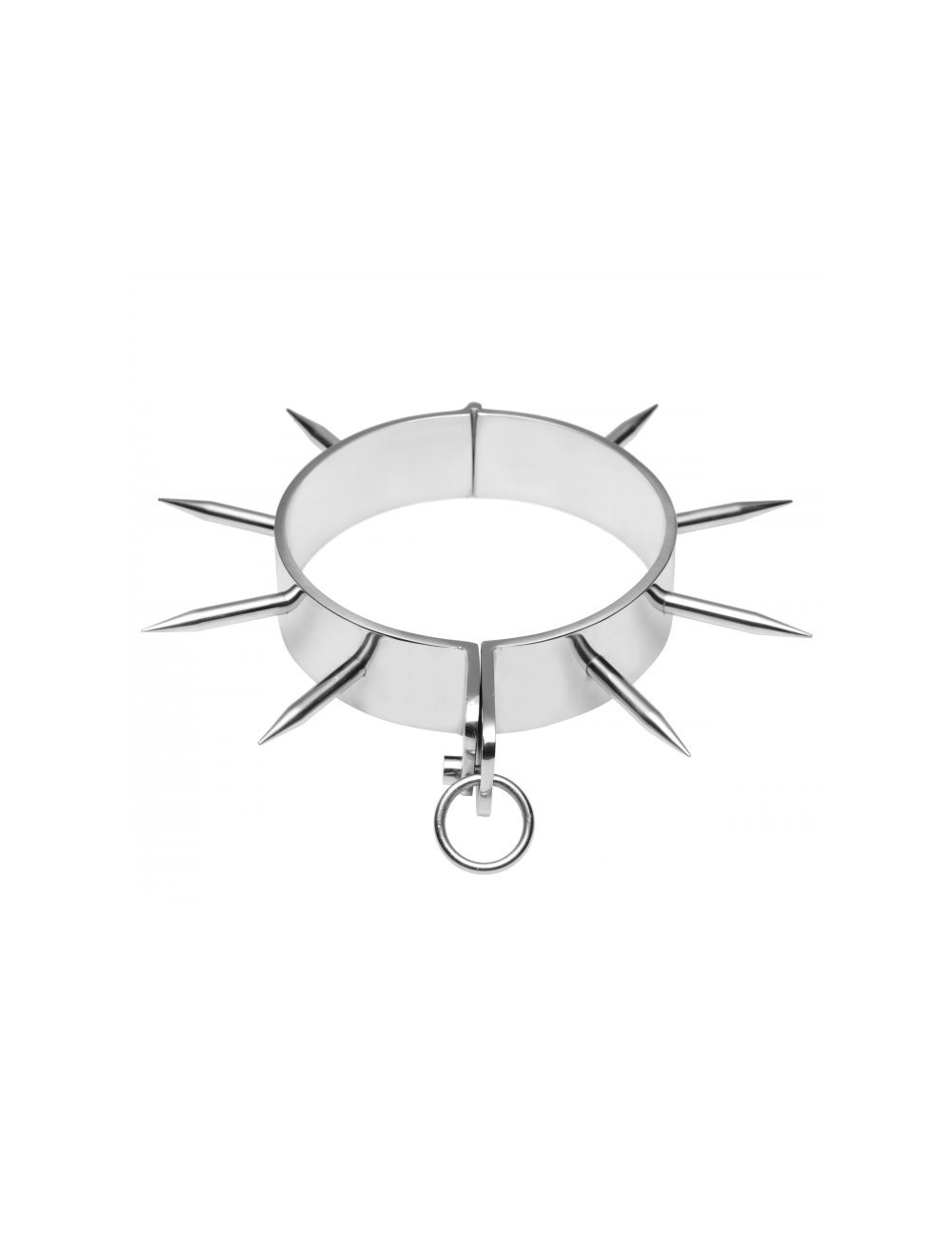 METAL HARD - COLLIER DESCLAVE BDSM AVEC POINTES
